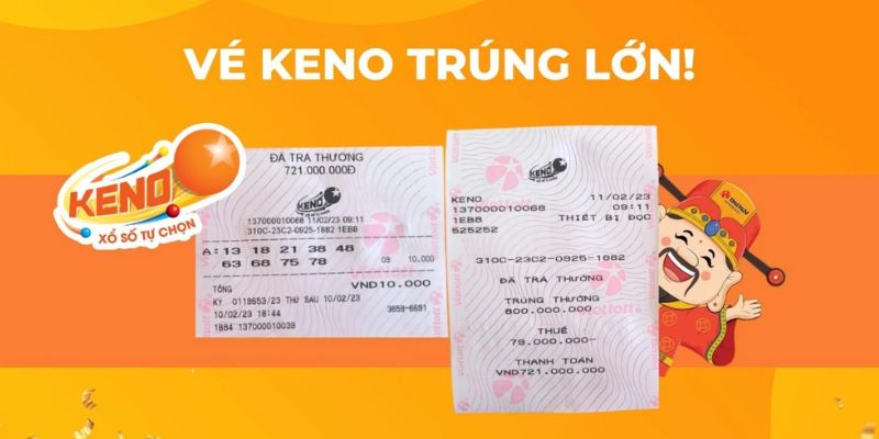 Giải thưởng Xổ số Keno